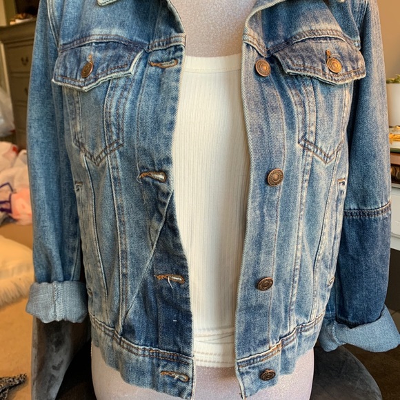 Free People Jackets & Blazers - Free People Jean Jacket